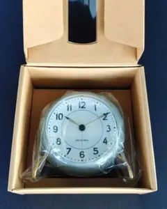 ARNE JACOBSEN TABLE CLOCK w ALARM　グレー