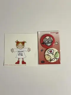 HEEHEECLUB 缶バッチ　レッド