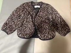 H&M 花柄キルティングアウター 2歳前後向け