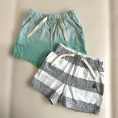 ベビーギャップ ショートパンツ2枚セット 80cm baby gap