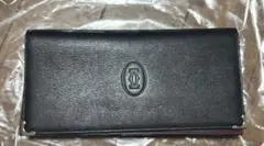 Cartier 黒 長財布