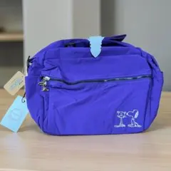 【新品タグ付】ズッケロ×スヌーピー コラボ ショルダーバッグ ナイロン 紫のサムネイル
