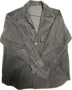 ジーユー GU コーデュロイCPOシャツ オーバーサイズ 331-335422