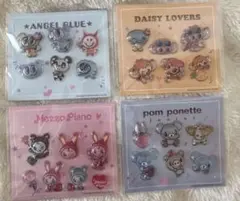 メゾピアノ　キャラクターシールセット 4種　セブンイレブン