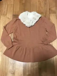 proportion フリルペプラムニット