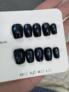 高品質 猫眼ネイルチップ