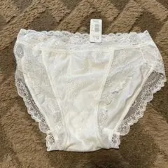 aimerfeel新品 ホワイト レースショーツ Mサイズ