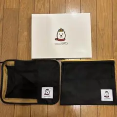 送料無料ソフトバンクホークストラベルポーチ2点お父さん応援隊長　ノベルティ