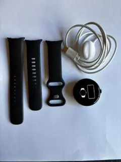 ☆美品☆Pixel watch 2 ブラック バンド充電ケーブルセット