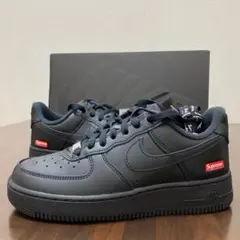 Supreme nike Air Force 1 low black