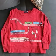 klädkäp 110サイズ レッド トレーナー