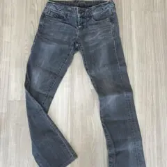 イ*ブ様 【美品】UNIQLO ユニクロ UJダークグレー デニム サイズ150