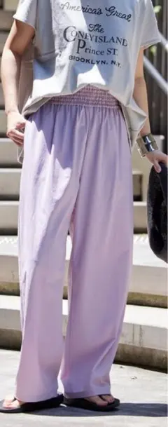 ジャーナルスタンダード　ナイロンストレッチワイドパンツ　サイズ40 新品未使用