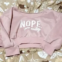 SHEIN ロゴ スウェット ピンク 4XL