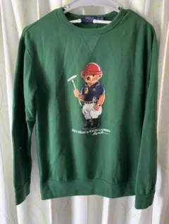 ポロ ラルフローレン　ポロベア　スウェットトレーナー　　グリーン