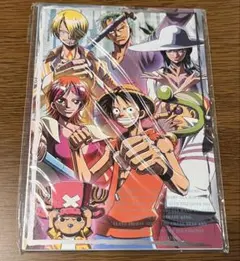 ONE PIECE オマツリ男爵と秘密の島 ポストカード 麦わらの一味