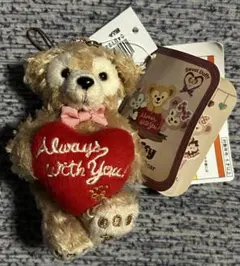 ダッフィー　バレンタイン ぬいぐるみストラップ　2017