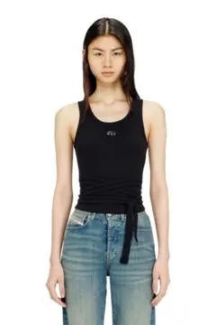 DIESELスリーブレストップ　BLACK XSのサムネイル