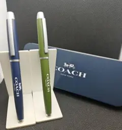 COACH コーチ 万年筆＆ボールペンセット 未使用 - メルカリ