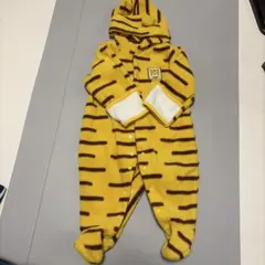 ベビー　カバーオール フリース　とら柄　60〜70サイズ