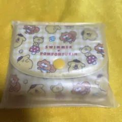 SWIMMER×サンリオキャラクターズ シークレットミニポーチ ポムポムプリン