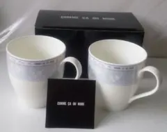 COMME CA DU MODE コムサ・デ・モード ティーカップ 2個セット