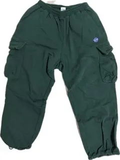 KEBOZ カーゴスウェットパンツ GREEN
