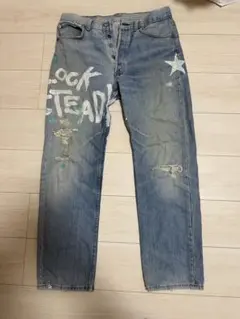 ペイント デニム