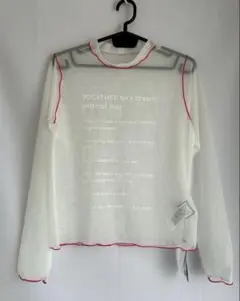 JEANASISクロミコラボロンT メッセージシアーロンT サンリオ　F