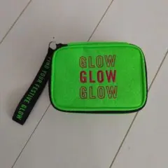 SK-II 蛍光グリーン ポーチ