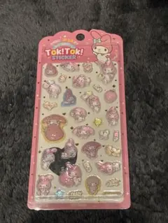 サンリオ　マイメロ　韓国限定品　ボンボンドロップシール