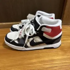 NIKE 6.0 ハイカットスニーカー ブラック/ホワイト/レッド