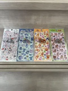 プチドロップステッカー ディズニー 4種セット