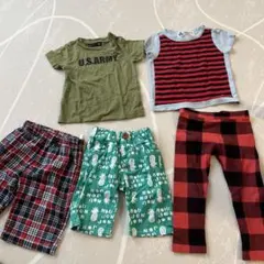 子供服 まとめ売り Tシャツ パンツ 6点セット
