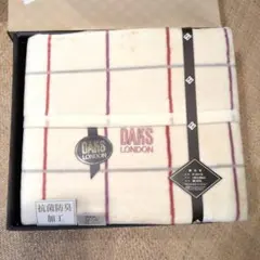 モモ様専用　難あり　DAKS LONDON 綿100% 毛布 140X200cm