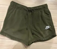 Nike オリーブ スウェットショートパンツ XS