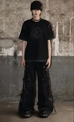 Rosen Kreuz SCRIPT LOGO HENLEY HOODIE - メルカリ