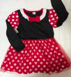 ミニーちゃんワンピース 長袖 120センチ
