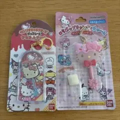 ハローキティ リボン付きキーホルダー