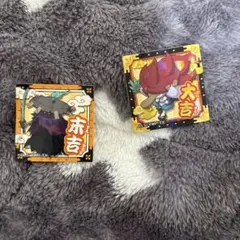 妖怪ウォッチ　ほむら天狗　むらまさ　ステッカー　大吉