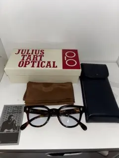 JULIUS TART OPTICAL GREY CRYSTAL BROW44 - メルカリ