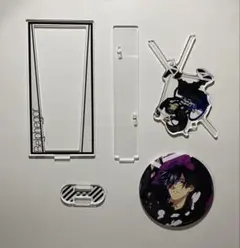 Obey Me! ベルフェゴール アクリルスタンド＆缶バッジ 有楽町マルイ