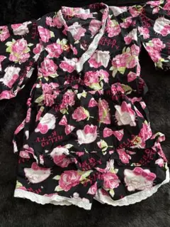 HELLO KITTY 甚平 90サイズ 花柄
