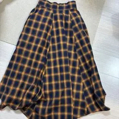 チェックスカート　アーバンリサーチ