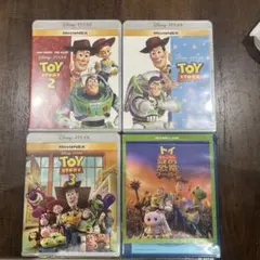 トイストーリー1.2.3 他　Blu-rayのみ