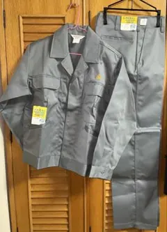 【未使用】WORK TIGER 作業服 上下セット M 静電防止　タグ付きのサムネイル