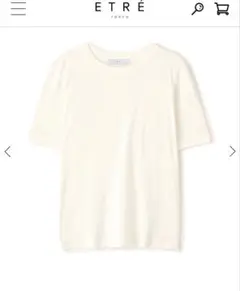 ETRE TOKYO 新品タグ付き　フライスコンパクトTeeのサムネイル