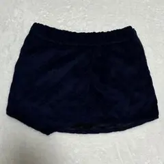 BACKS バックス ネイビー スカート インパン付きのサムネイル