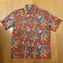 Reyn Spooner　レインスプーナー　総柄レーヨンシャツ