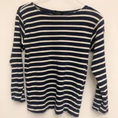 Leminor Made in France ボーダーボートネック　ネイビー